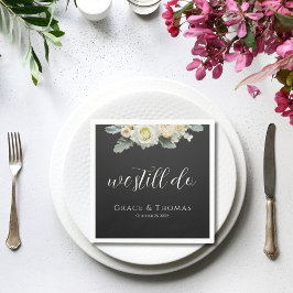 Eleganter Blumencocktail immer noch bei uns Serviette