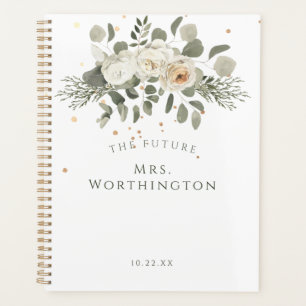 Eleganter Blumenstrauß Die zukünftige Mrs Hochzeit Planer