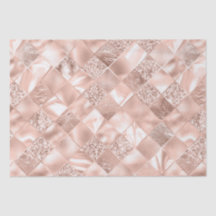 Eleganter Blush Glitzer Diamond Lattice Muster