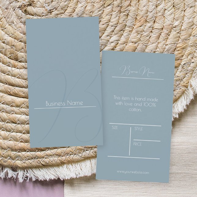 Eleganter boho-blauer Preis für Geschäftsprodukte (Von Creator hochgeladen)