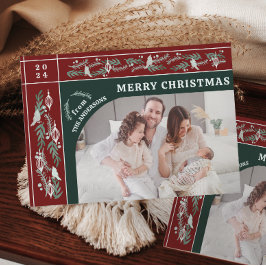 Eleganter botanischer Garten Ein Foto Weihnachten