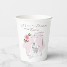 Eleganter Brautparty Paper Cup