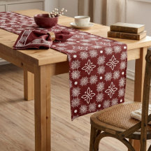 Eleganter burgunderroter Schneeflocken-Damaskus-Bl