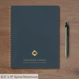 Eleganter Business Spiral Notizbuch