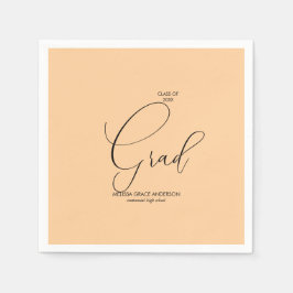 Eleganter Calligrafy Script-Abschluss Serviette