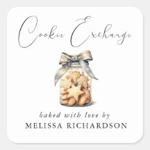 Eleganter Chic Modern Cookie Exchange