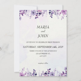 Eleganter Chic Romantische Minimalistisch Classic Einladung