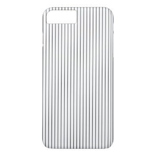 Eleganter Chic-Schwarz-weißes gestreiftes Case-Mate iPhone Hülle