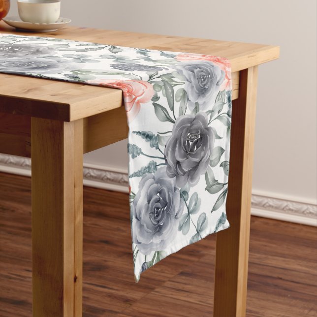 Eleganter Chic Spring Floral Großer Tischläufer (Beispiel)