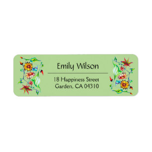 Eleganter Chic Whimsical Verzauberung Exotic Flora