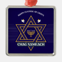 Eleganter Davidstern-Hanukkah-Schmuck