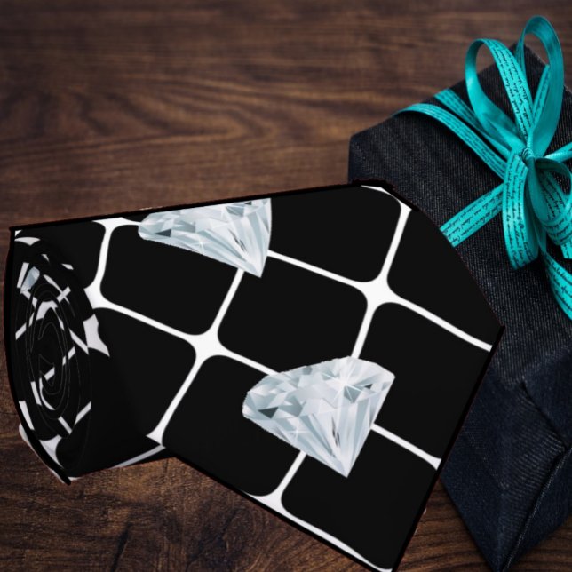 Eleganter Diamond Bling Designer Aussehen Krawatte (Von Creator hochgeladen)