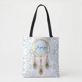 Eleganter Dreamcatcher Abstrakt Personalisiert Tasche