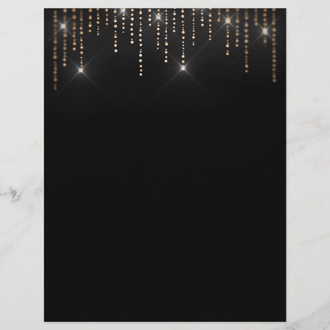 Eleganter, dunkler Flyer (Hinten)