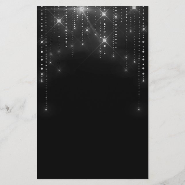 Eleganter, dunkler Flyer (Hinten)