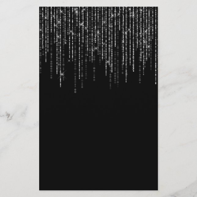 Eleganter, dunkler Flyer (Hinten)