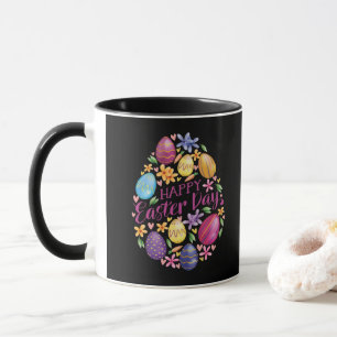 Eleganter Ei Happy Ostertag Tasse