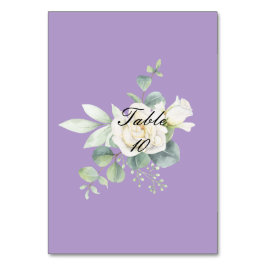 Eleganter eucalyptus botanischer Sommer Tischnummer