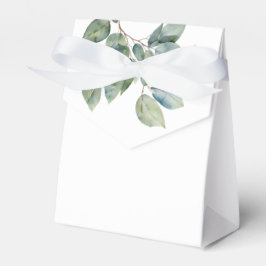 Eleganter Eukalyptus, botanischer Aquarell Geschenkschachtel