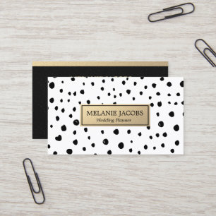 eleganter Event-Planer Visitenkarte