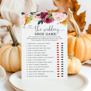Eleganter Fall Bridal Das Hochzeitsschuhspiel