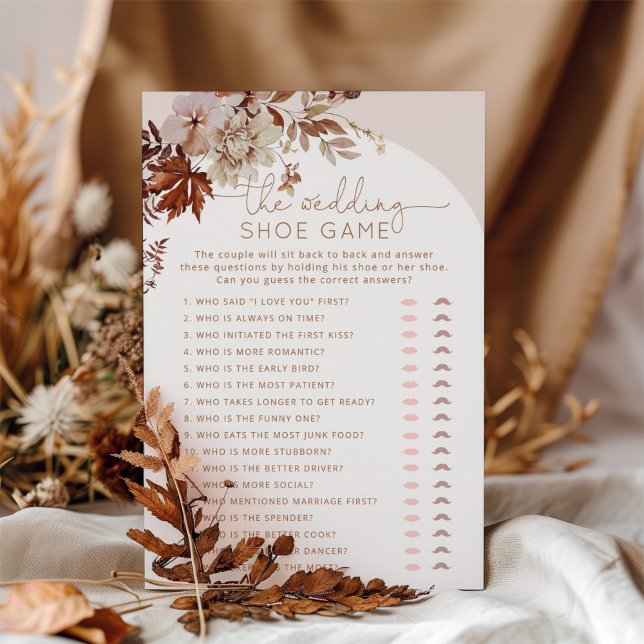 Eleganter Fall Bridal Das Hochzeitsschuhspiel (Von Creator hochgeladen)