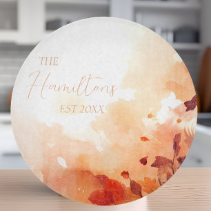 Eleganter Fall Foliage Custom Schneidebrett