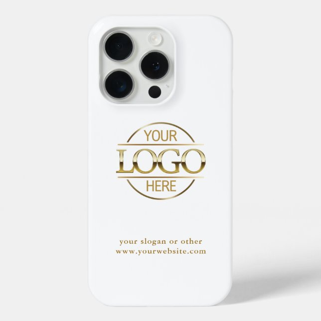Eleganter Fall für Berufliches Firmenlogo Case-Mate iPhone Hülle (Rückseite)