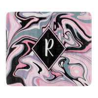 Eleganter, farbenfroher Marmor rosa lila schwarz