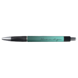 Eleganter Farbverlauf Aquamarin mit benutzerdefini Kugelschreiber