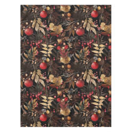 Eleganter floraler Apple Fall to Holiday Apple Tischdecke