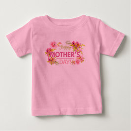 Eleganter floraler Muttertag | Bodysuit Baby T-shirt