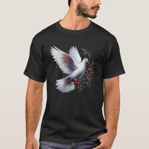 Eleganter Flug des Friedlichen Vogel-Flusses T-Shirt