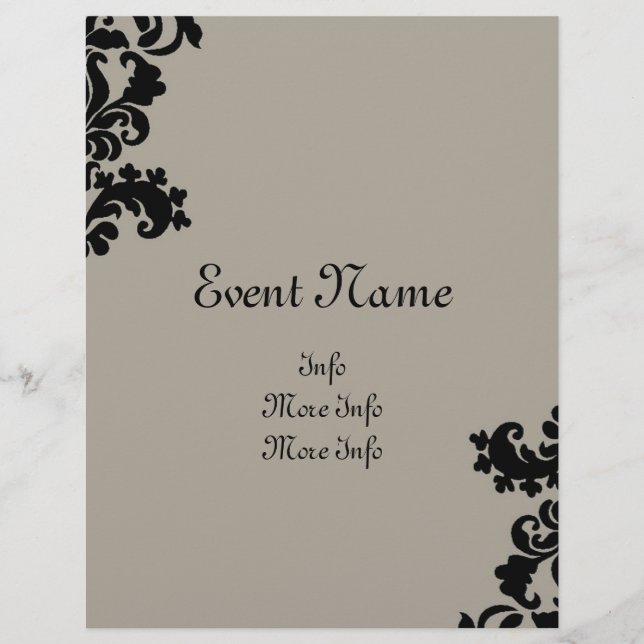 Eleganter Flyer (Vorne)