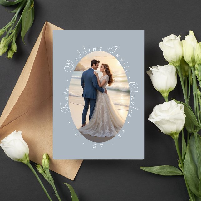 Eleganter Foto Frame QR Code Einladung (Von Creator hochgeladen)