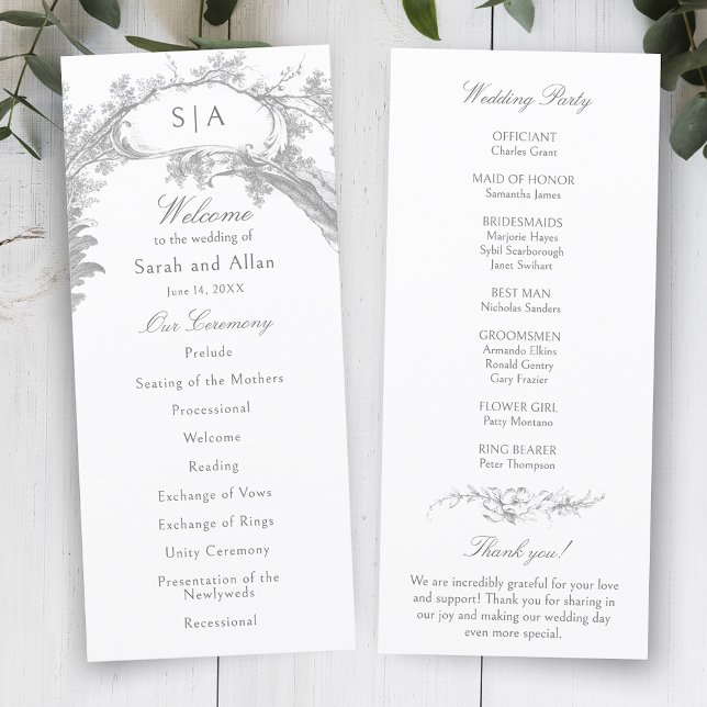 Eleganter französischer Rokoko Floral Programm (Von Creator hochgeladen)