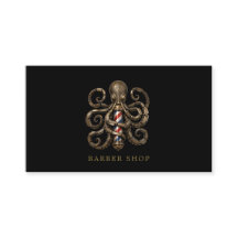 Eleganter Friseursalon Bronze-Oktopus-Friseurstang