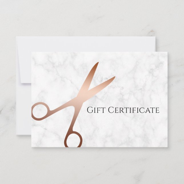 Eleganter Friseursalon der modernen Rose (Vorderseite)