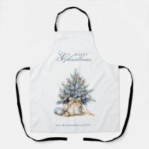 Eleganter Frohe Weihnachtsbaum Gold Blauer Individ