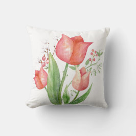 Eleganter Frühling Floral Kissen