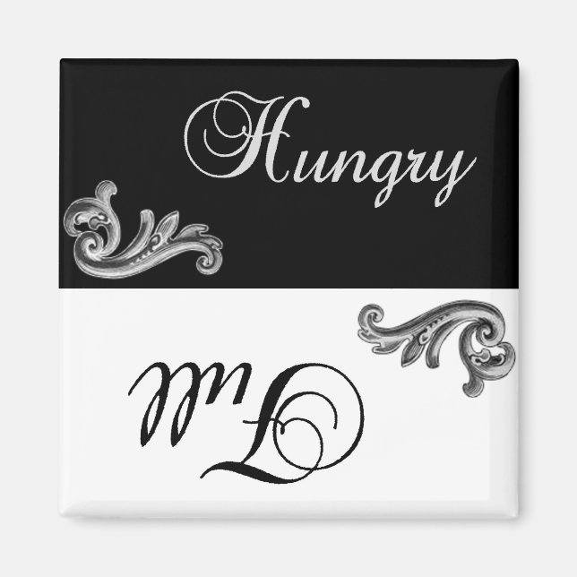 Eleganter Füttre-/Volltiermagnet Magnet (Vorne)