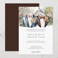 Eleganter Gay Garden Hochzeit von zwei Hochhäusern