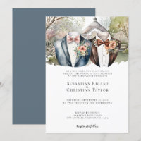 Eleganter Gay Garden Hochzeit von zwei Hochhäusern