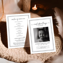 Eleganter Gedenkorb Programm