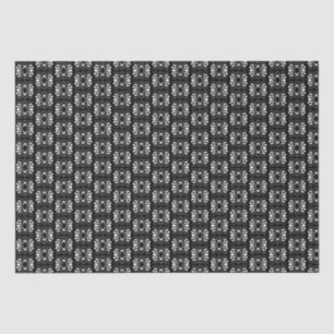 Eleganter Glam Black and White Flair Jeden Anlaß Seidenpapier