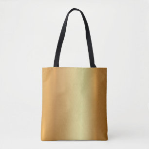 Eleganter Glamour Gold Licht und Schatten Moderner Tasche