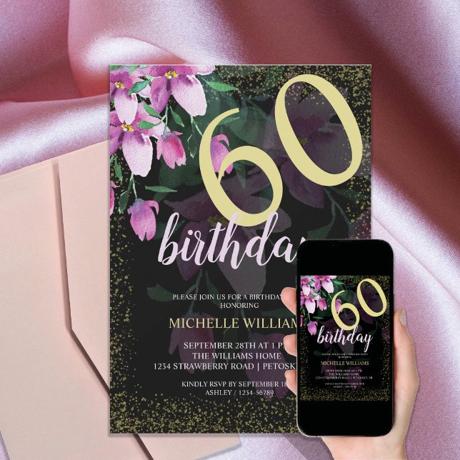 Eleganter Glitzer Einladung (Von Creator hochgeladen)