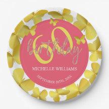 Eleganter Glitzer Gold Butterfly Calligrafy