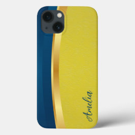 Eleganter Glitzer mit Monogramm Name Case-Mate iPhone Hülle