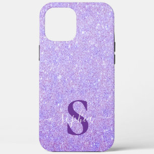 Eleganter Glitzer mit Monogramm Name Case-Mate iPhone Hülle